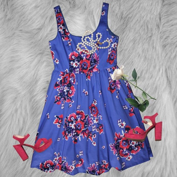 Donna Morgan Dresses & Skirts - Plus Donna Morgan Pocketed Fit & Flare Dress Sz 14